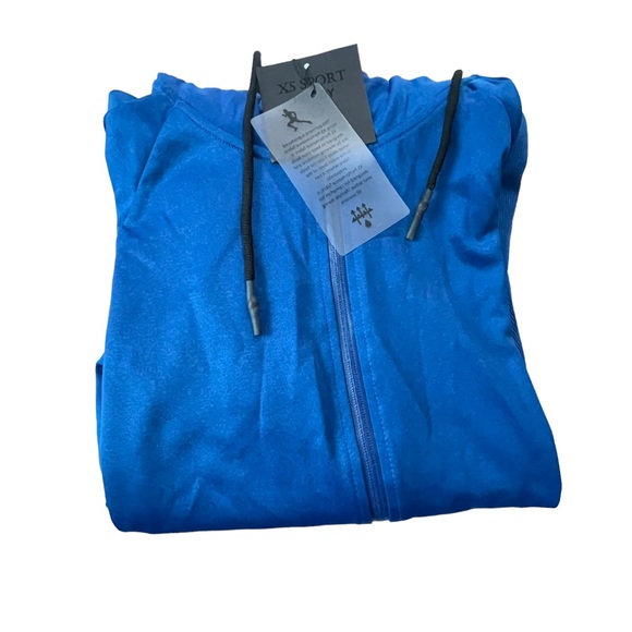 XS SPORT HOODY full zip hoodie size Large - Picture 8 of 15